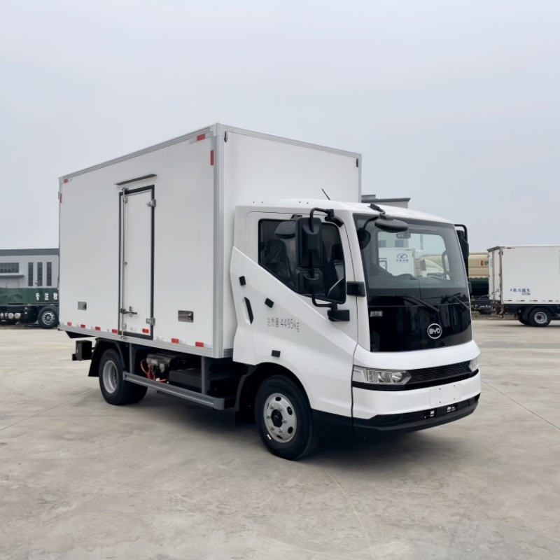 4.2-meter BYD T5DM hybrid refrigerated truck