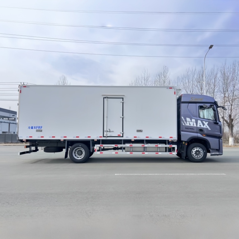 4X2 heavy-duty Sinotruk MAX new manual diesel truck for long-distance fruit and vegetable cold chain transportation