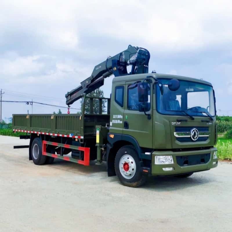 Dongfeng multi-functional truck-mounted cranes trucks