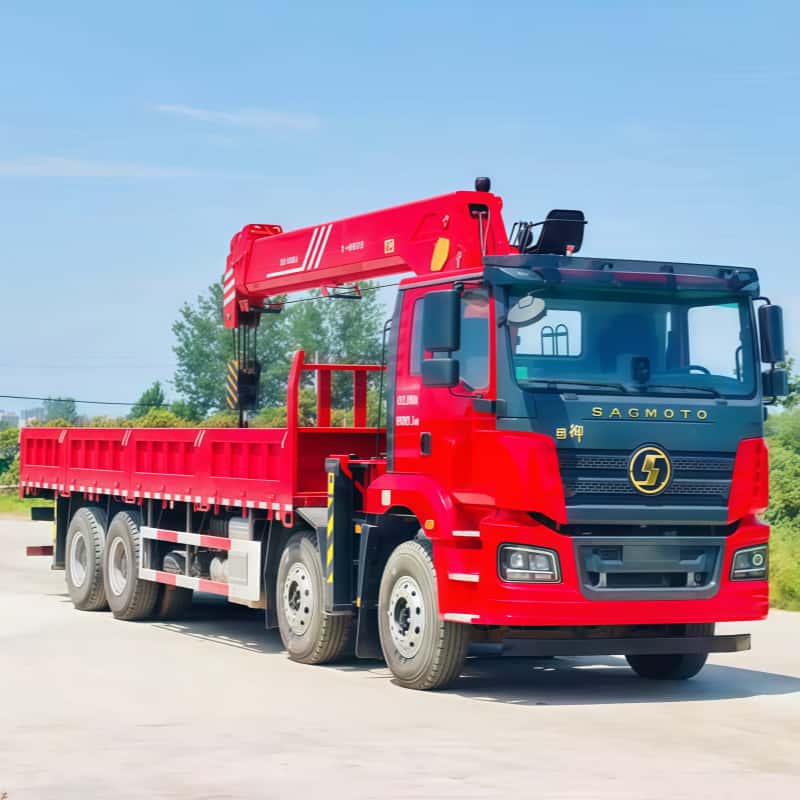 Shacman 14-ton Straight Crane Mounted Truck