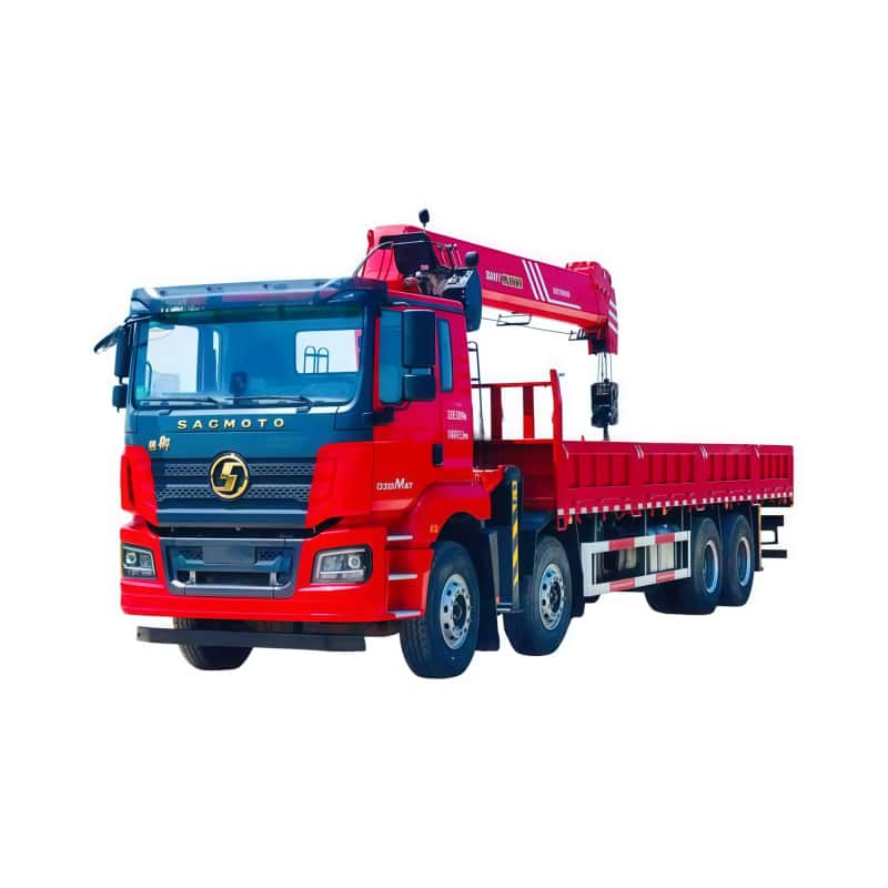 Shacman 14-ton Straight Crane Mounted Truck