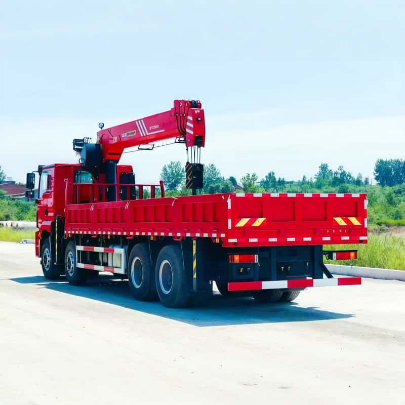 Shacman 14-ton Straight Crane Mounted Truck