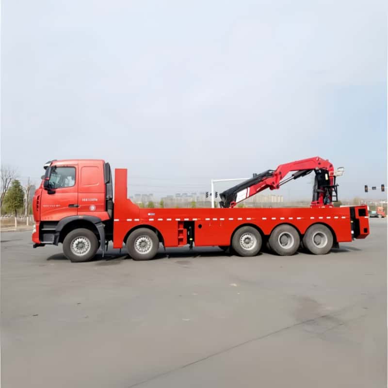Howo XCMG 16-ton multi-functional truck-mounted crane
