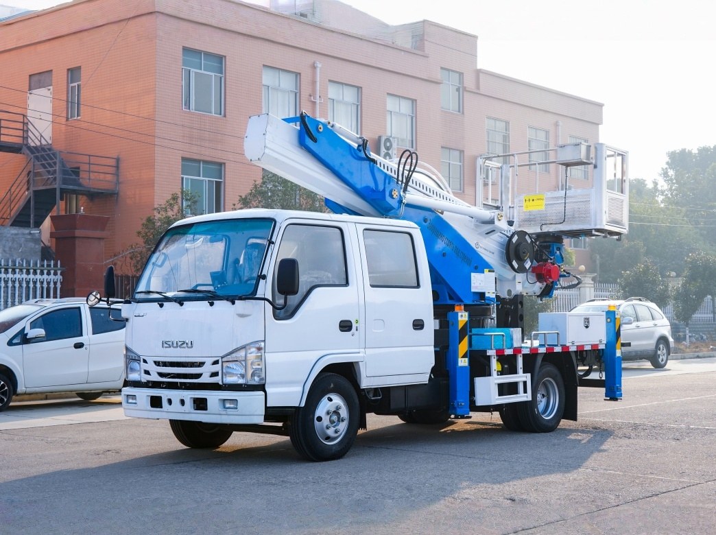 ISUZU 28m Telescopic Boom Aerial Work Platform