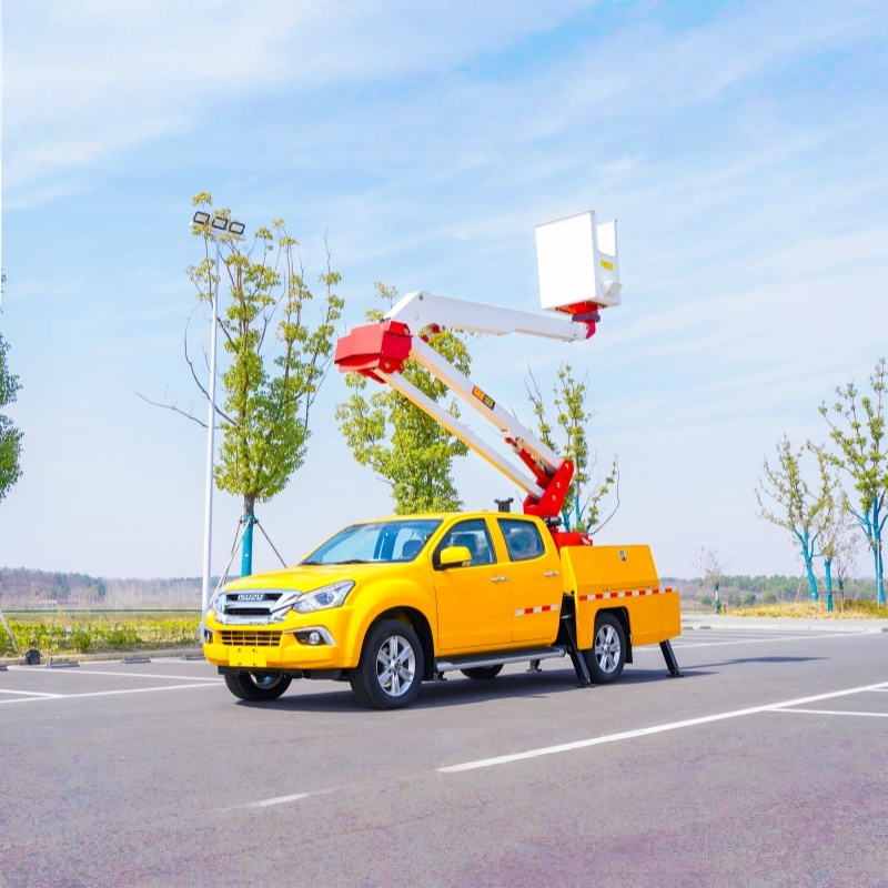 Isuzu 4x2 Pickup 13m Telescopic Boom