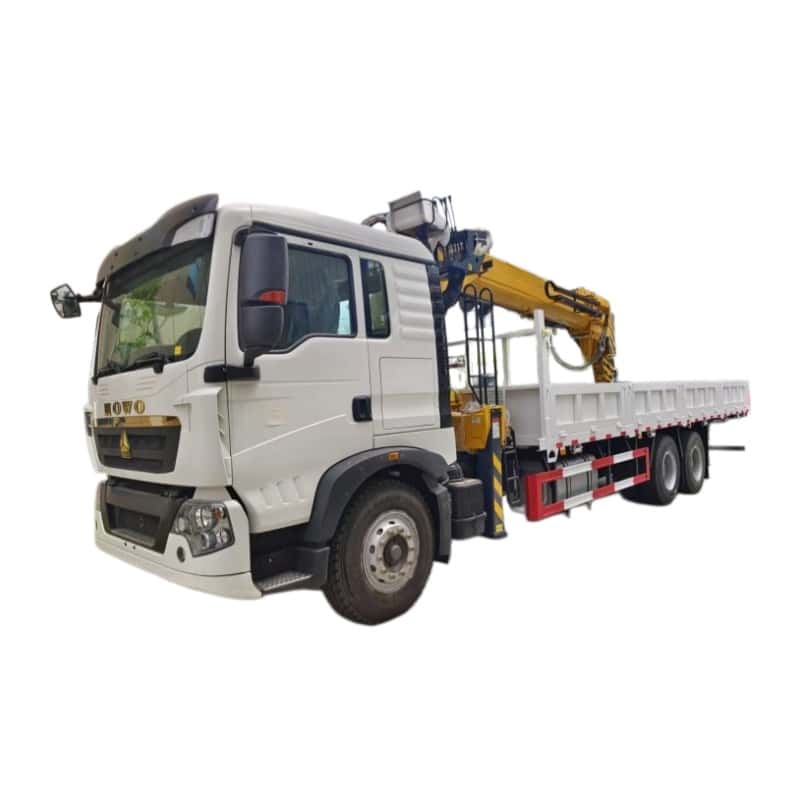 Sinotruk HOWO 6×4 Weichai 340HP 12 Ton Truck Mounted Crane