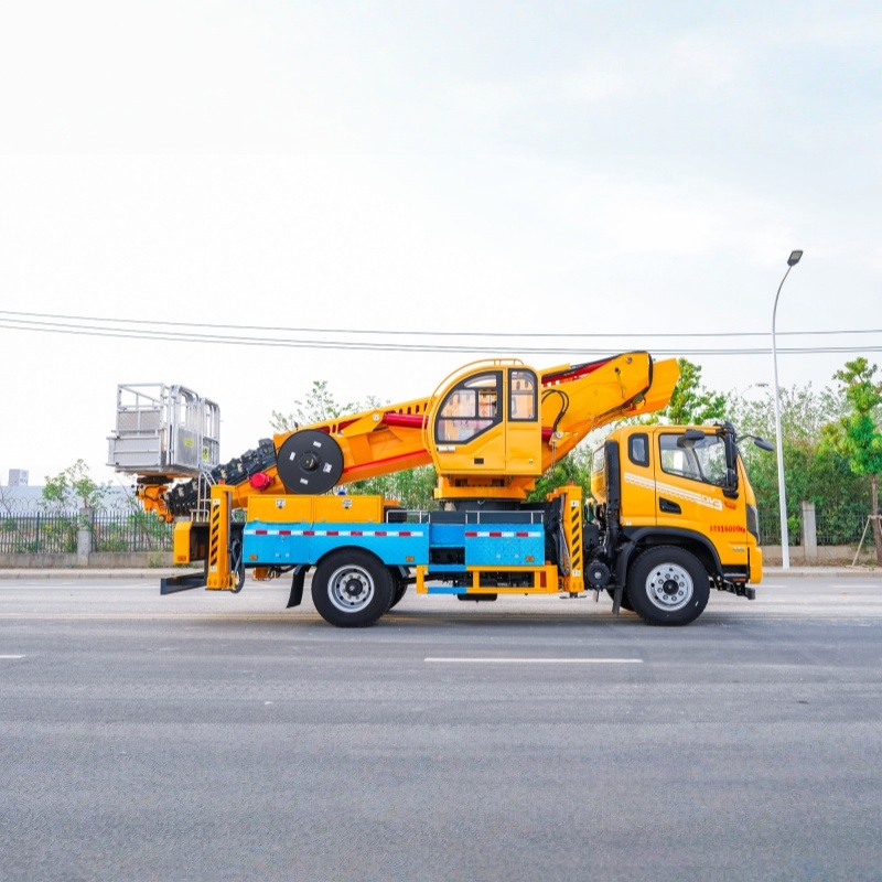 Dongfeng 47m Heavy-Duty Telescopic Boom Aerial Work Platform Truck
