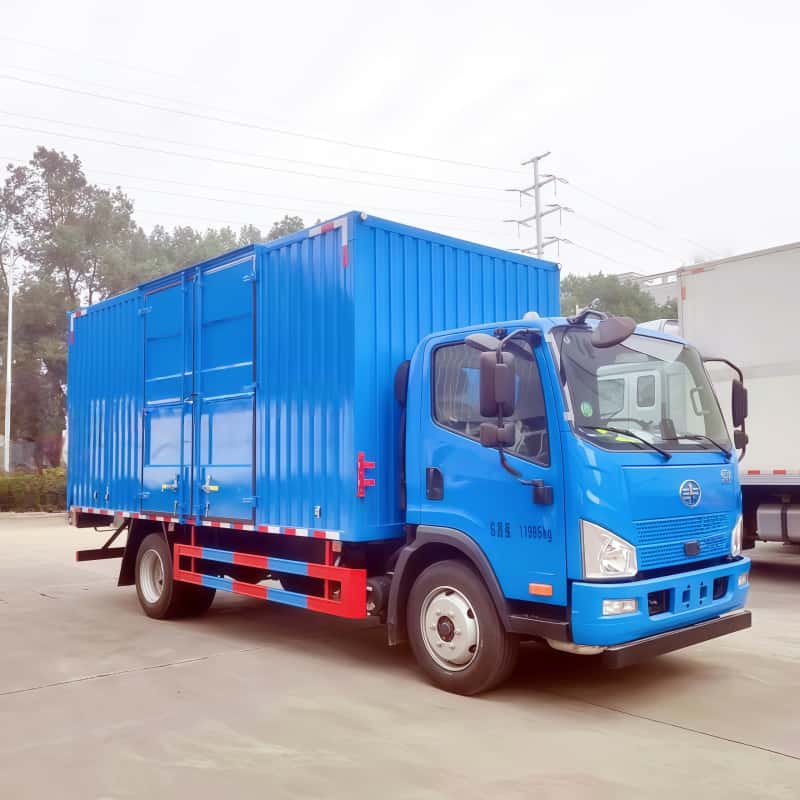 Jiefang Class 2 Category 3 Toxic Gas Van Transport Vehicle