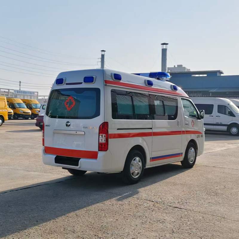 Foton View G7 Long Wheelbase Medium Roof Transfer Type Monitoring Ambulance