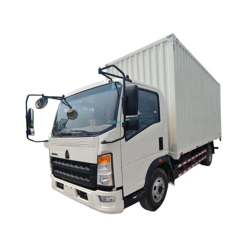 Sinotruk Howo 4X2 4.2m Right-Opening Box Truck