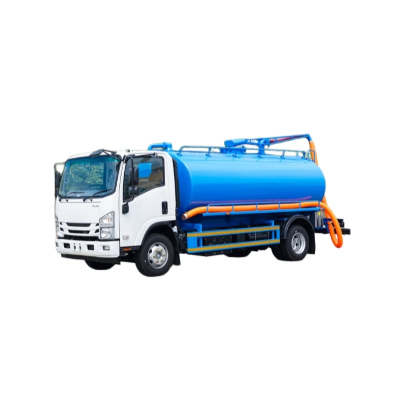 ISUZU 8000L Fecal Suction Truck Vacuum Sewage Suction Truck