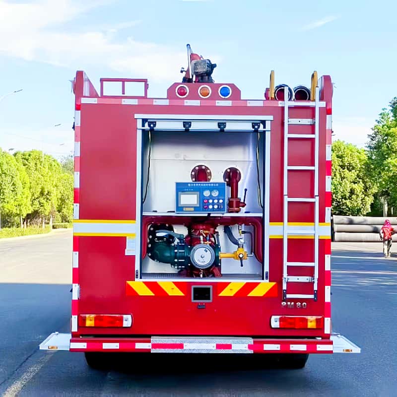 Sinotruk Howo 8-ton foam fire truck
