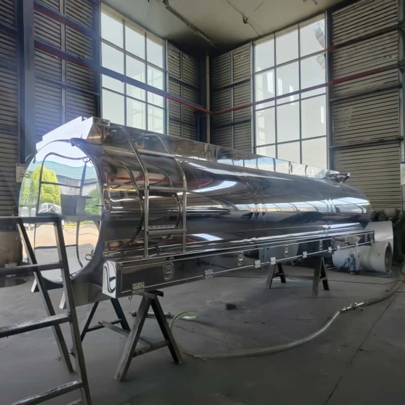 20,000L (20m³) Food-Grade Stainless Steel Water Tank Body