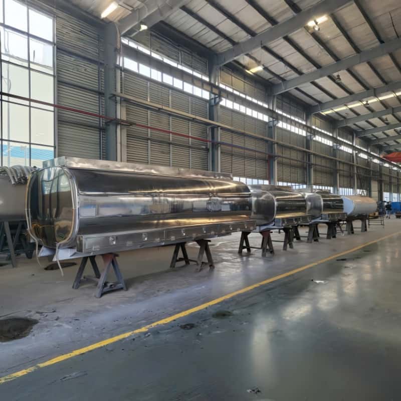 20,000L (20m³) Food-Grade Stainless Steel Water Tank Body