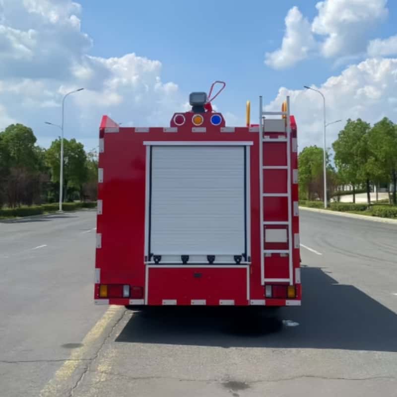 Camion de pompiers Isuzu 700P avec citerne à eau