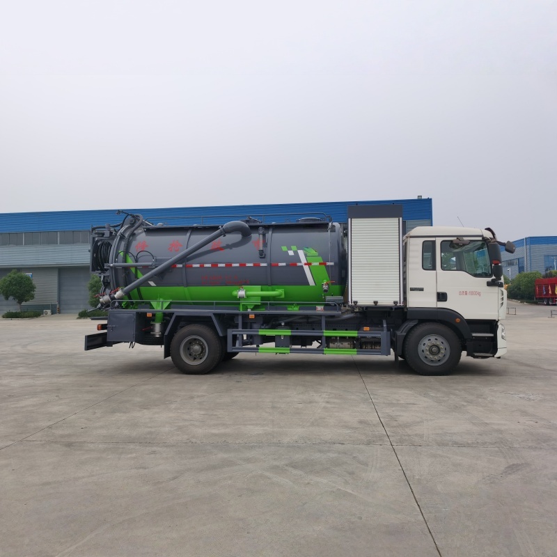 Sinotruk Howo 4x2 Cleaning and Suction Truck