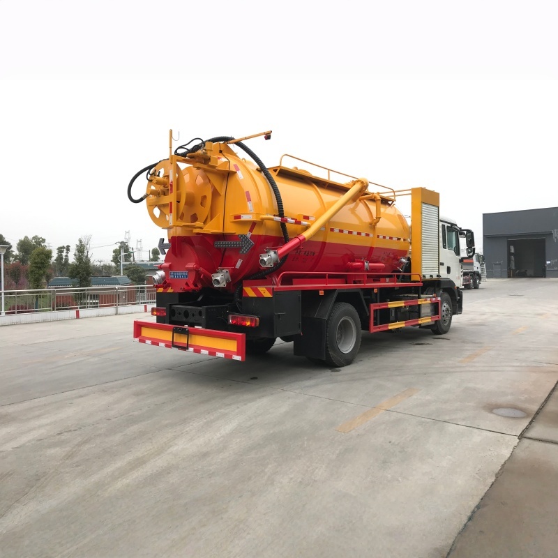 SINOTRUK HOWO 4×2 Sewer Jetting & Vacuum Truck