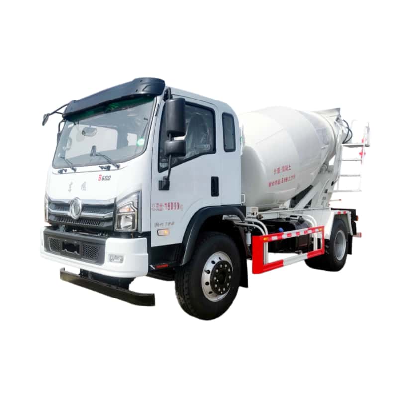 Dongfeng 4x2 4 Cubic Meter Concrete Mixer Truck