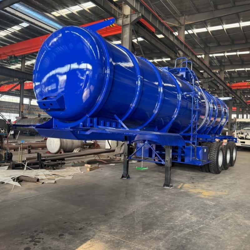 30 cubic meter tri-axle tank semi-trailer