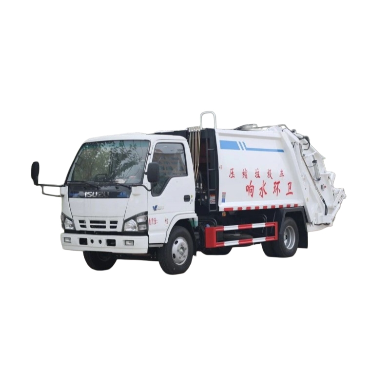 ISUZU 6CBM Rear Loader Compactor Garbage Truck