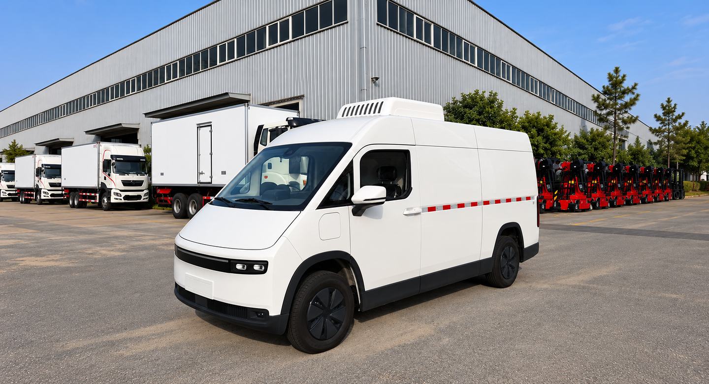 Foton Electric Refrigerated Van Foton Electric Refrigerated Van