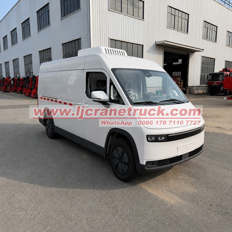 Camion frigorifique électrique Foton pour la livraison sous chaîne du froid
