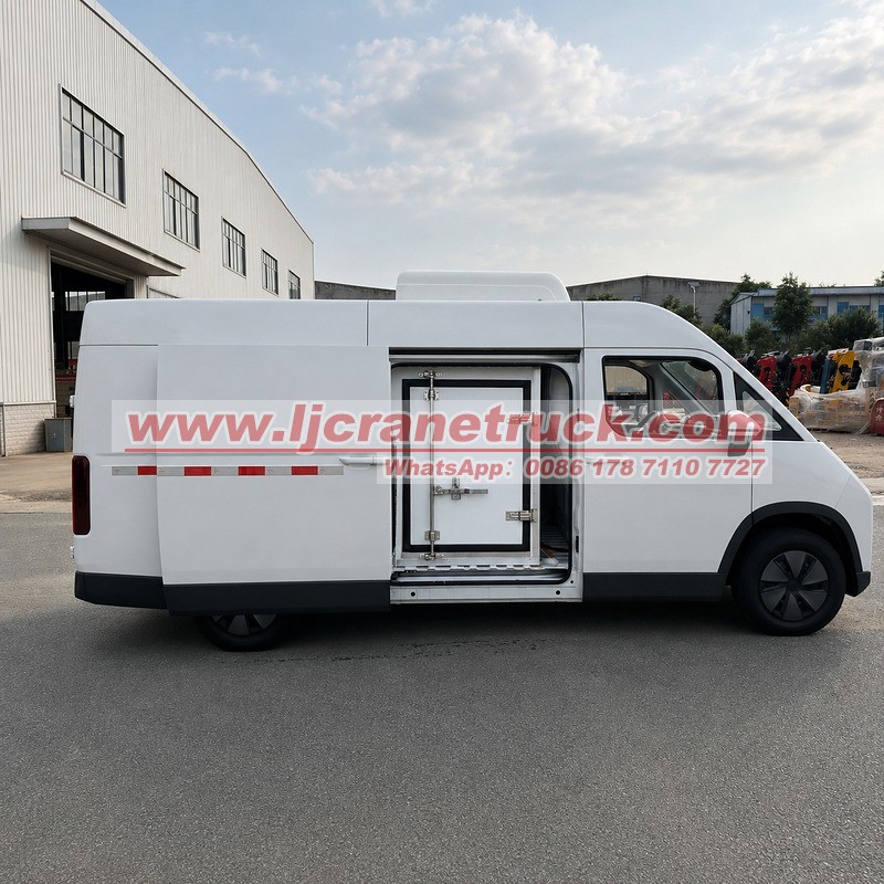 Camion frigorifique électrique Foton pour la livraison sous chaîne du froid