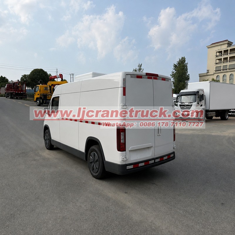 Camion frigorifique électrique Foton pour la livraison sous chaîne du froid