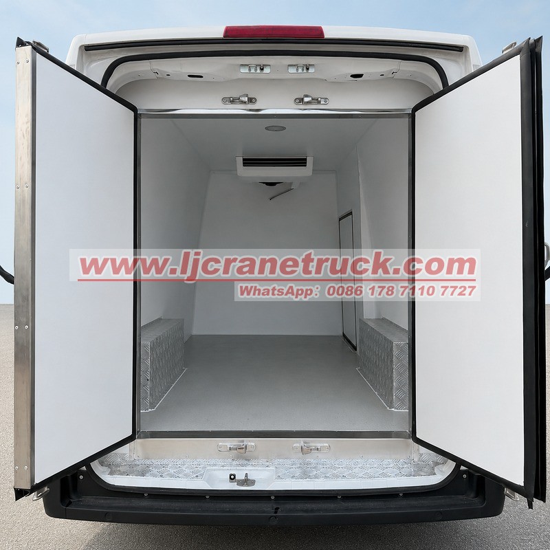 Camion frigorifique électrique Foton pour la livraison sous chaîne du froid